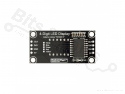 Cijferdisplay 4-digits 7-segments rood decimalen TM1637 - 50x19mm